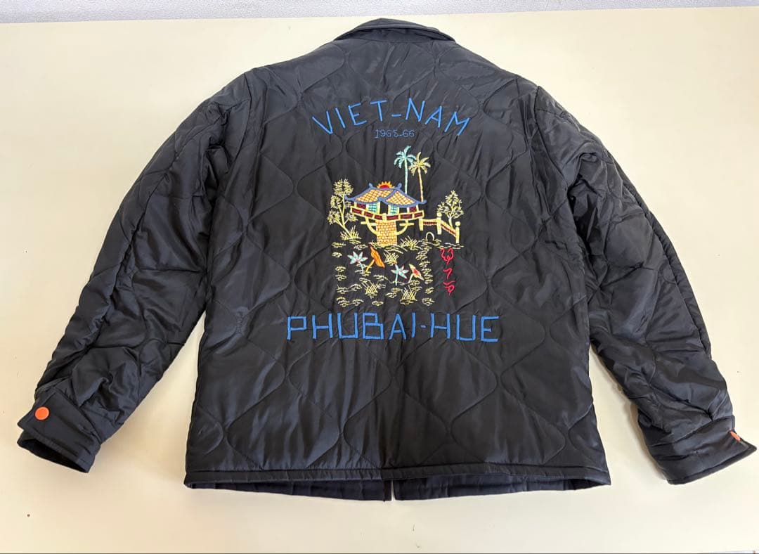 テーラー東洋　TT15800リバーシブルベトナムジャケット ブラックL