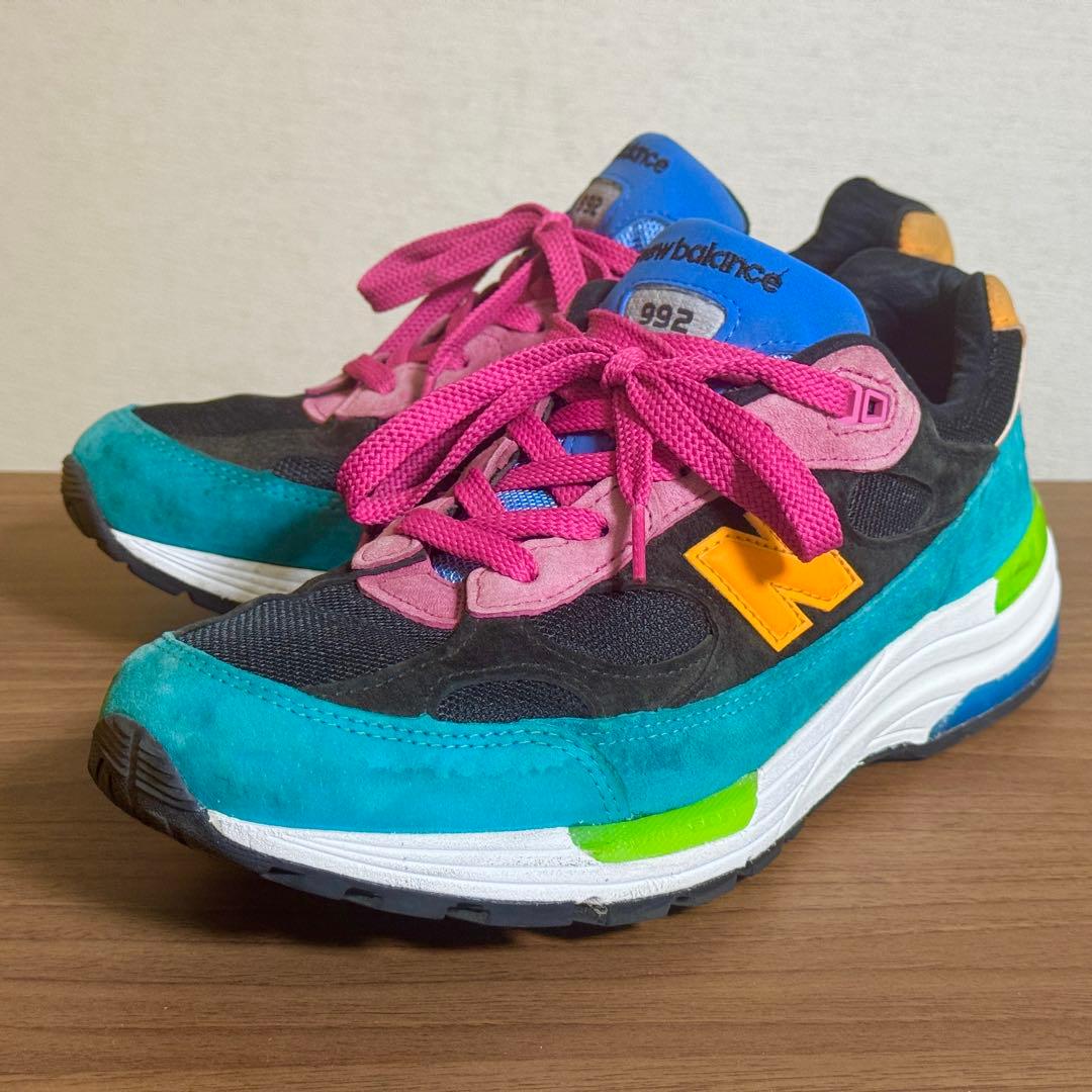 アルザス【希少】ニューバランス M992RE厚底ダッドスニーカー