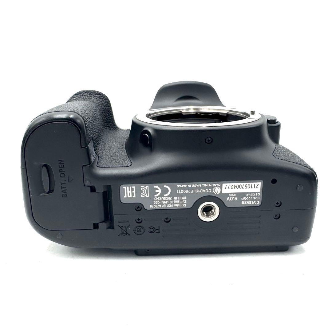 美品 CANON EOS 70D レンズキット デジタル一眼レフカメラ