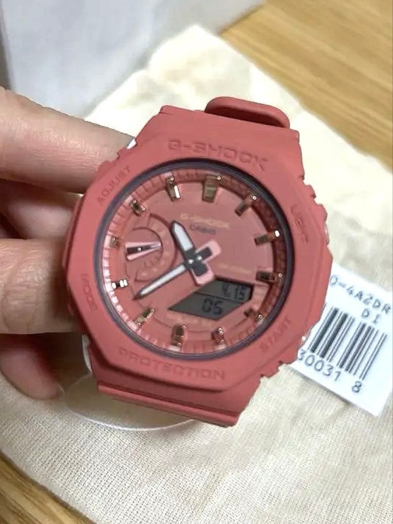 【新品】カシオ　G-SHOCK　GMA-S2100-4A2　マットサーモンピンク