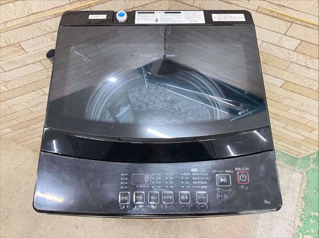 大阪送料無料★3か月保障★洗濯機★6kg★2024年★NT60L1BK★IS66