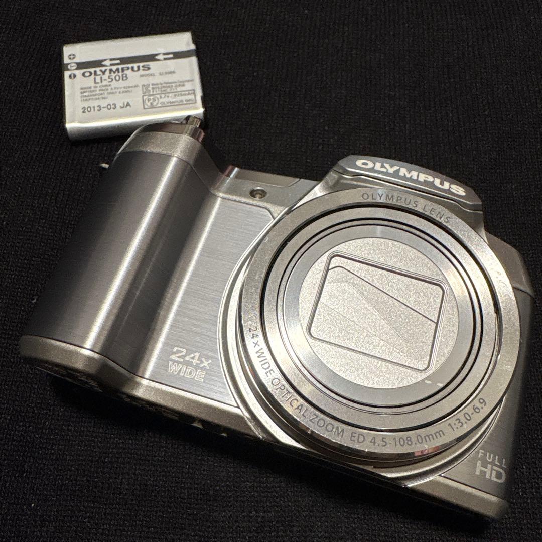 美品♪OLYMPUS SZ-16コンパクトデジタルカメラ w8