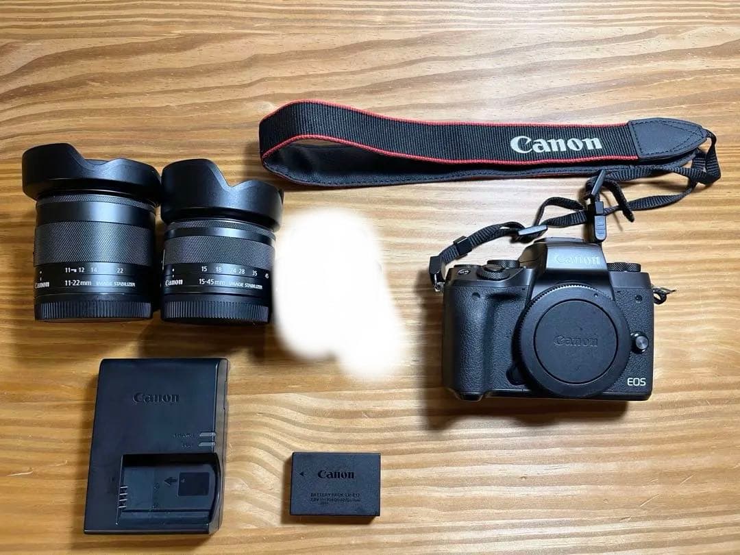 Canon EOS M5ミラーレス一眼カメラ レンズセット