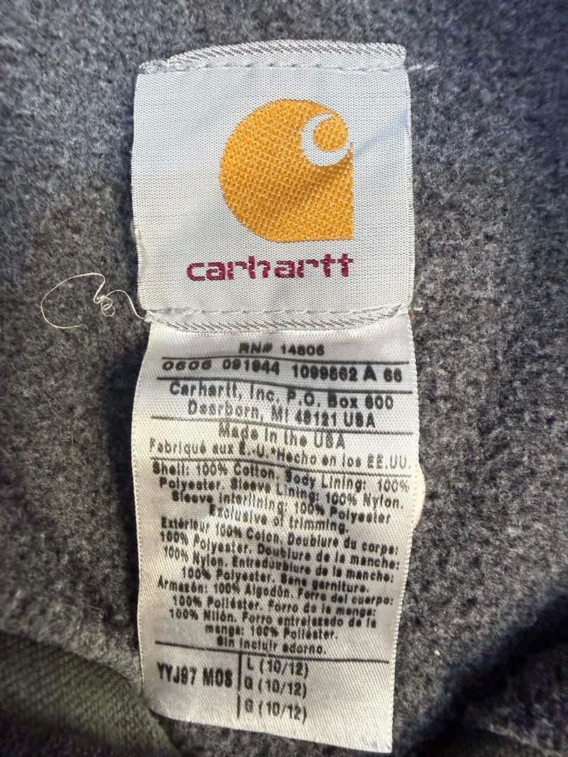 カーハートデトロイトジャケット　YYJ97 MOS