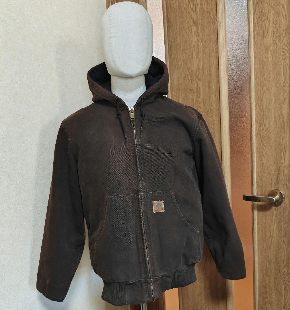 m*a様 カーハート アクティブジャケット ブラウン small