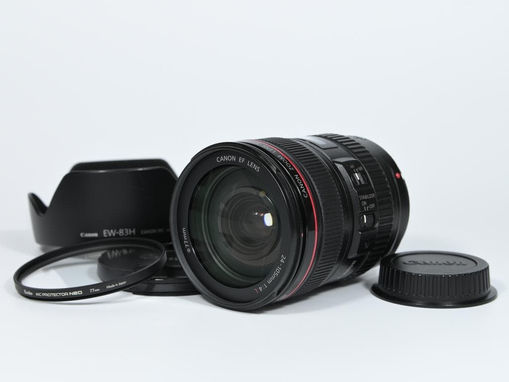 【美品】 キヤノン　Canon EF 24-105mm F4 L IS USM