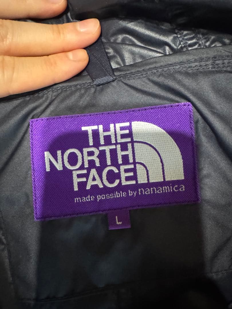 ノースフェイス　マウンテンパーカー　パープルレーベル