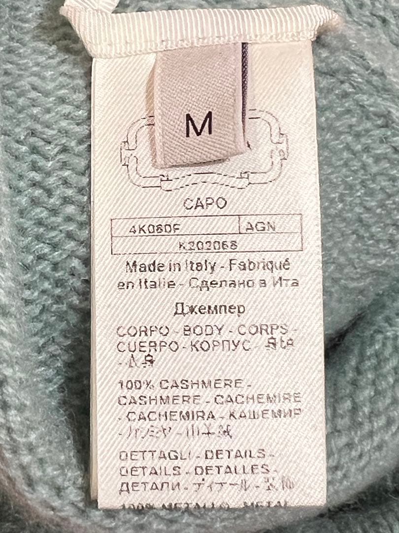 柿*種様 AGNONA アニオナ　カシミヤ100% ハイネックセーター（新品未使