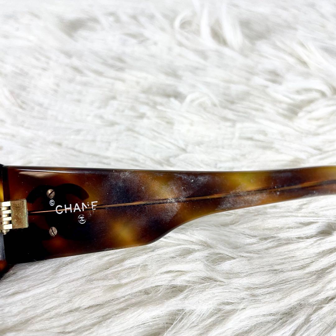 CHANEL　サングラス　91235　ブラウンレンズ　べっ甲柄フレーム