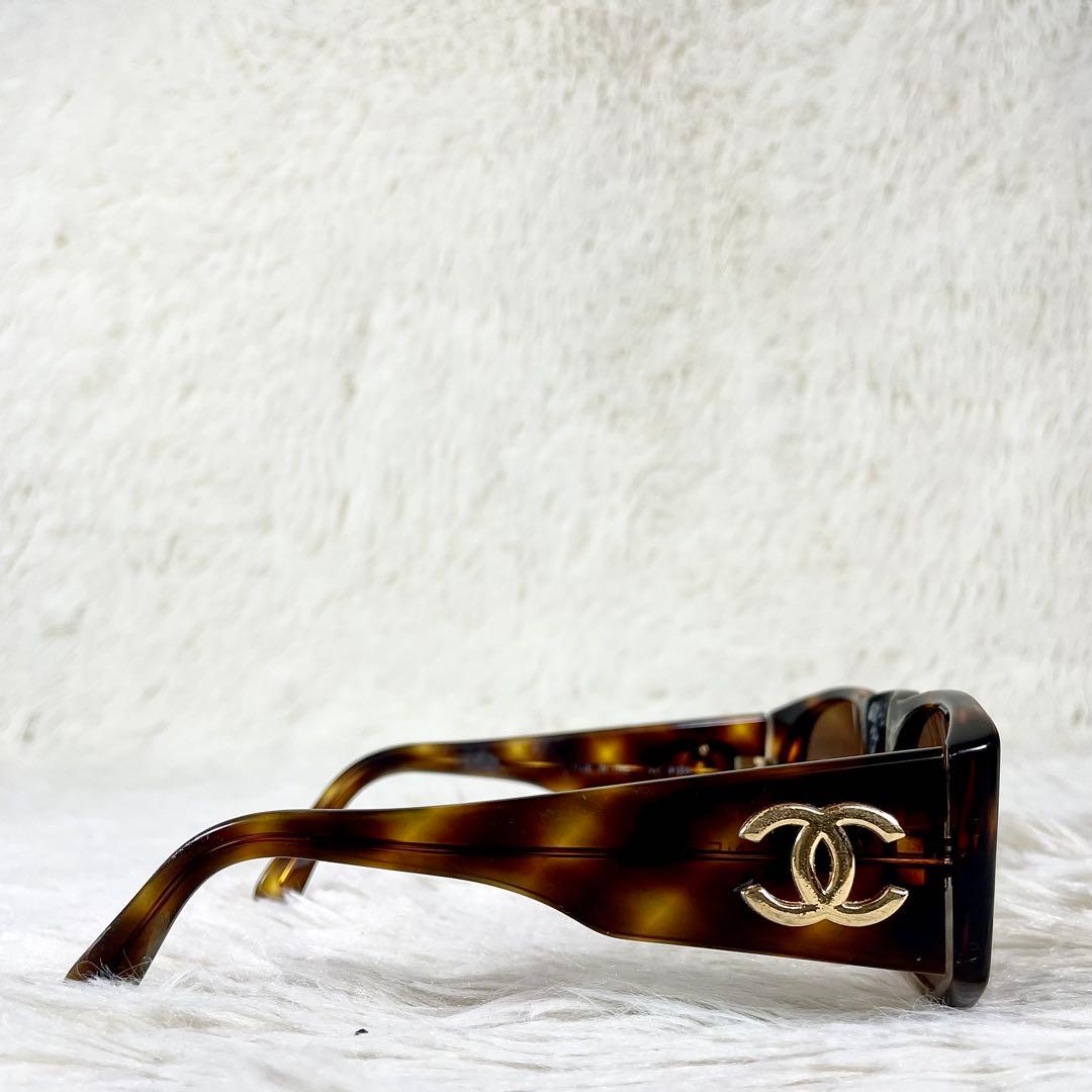 CHANEL　サングラス　91235　ブラウンレンズ　べっ甲柄フレーム