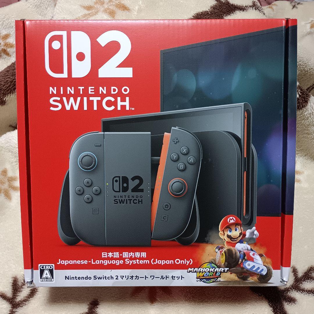 Nintendo Switch 2本体 日本語専用 マリオカートなし