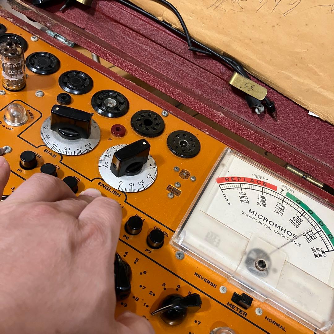 SIEMENS E83CC NOS×3 + ECC83 1本 真空管セット