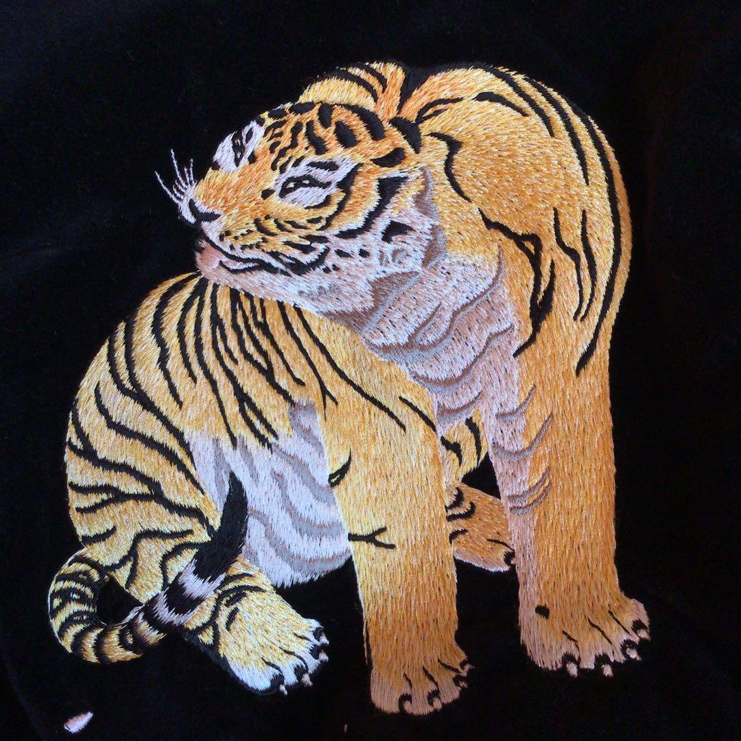 激レアPHERROW'S 匠 最終モデル スカジャン 黒ヒョウ柄 リバーシブル