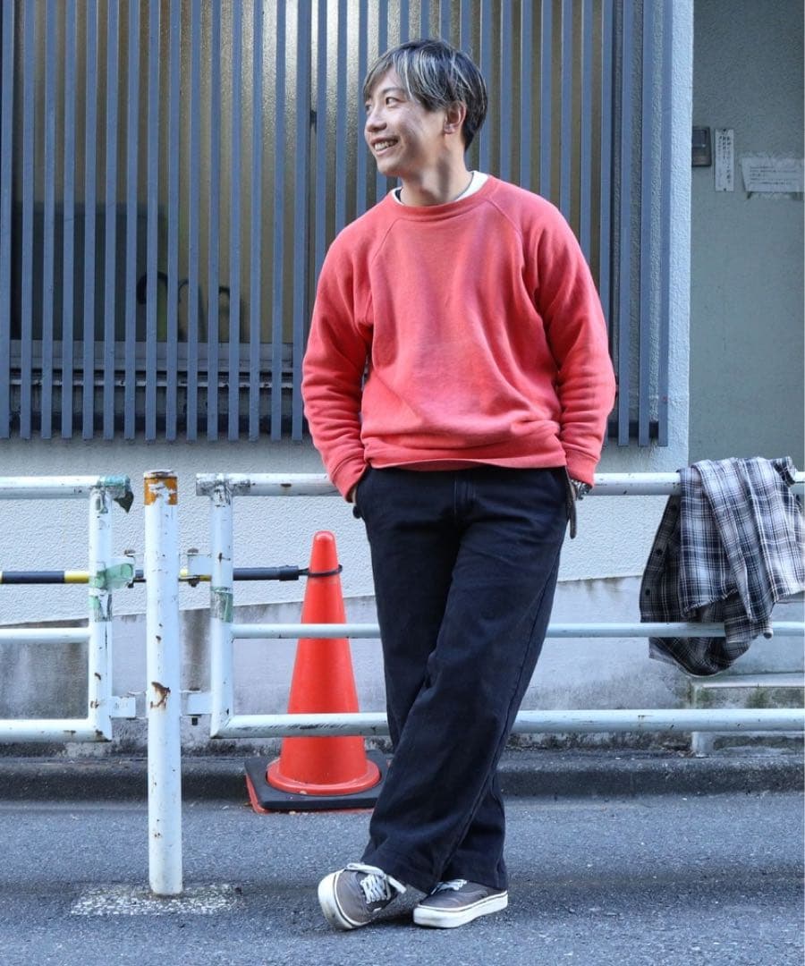 ディッキーズ ブラックデニム　874 ovy FJ