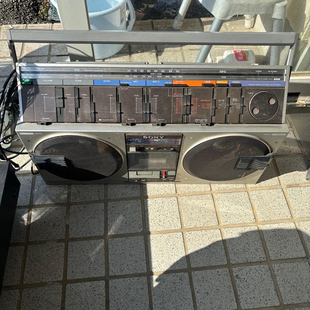 SONY ラジカセ レトロデザイン