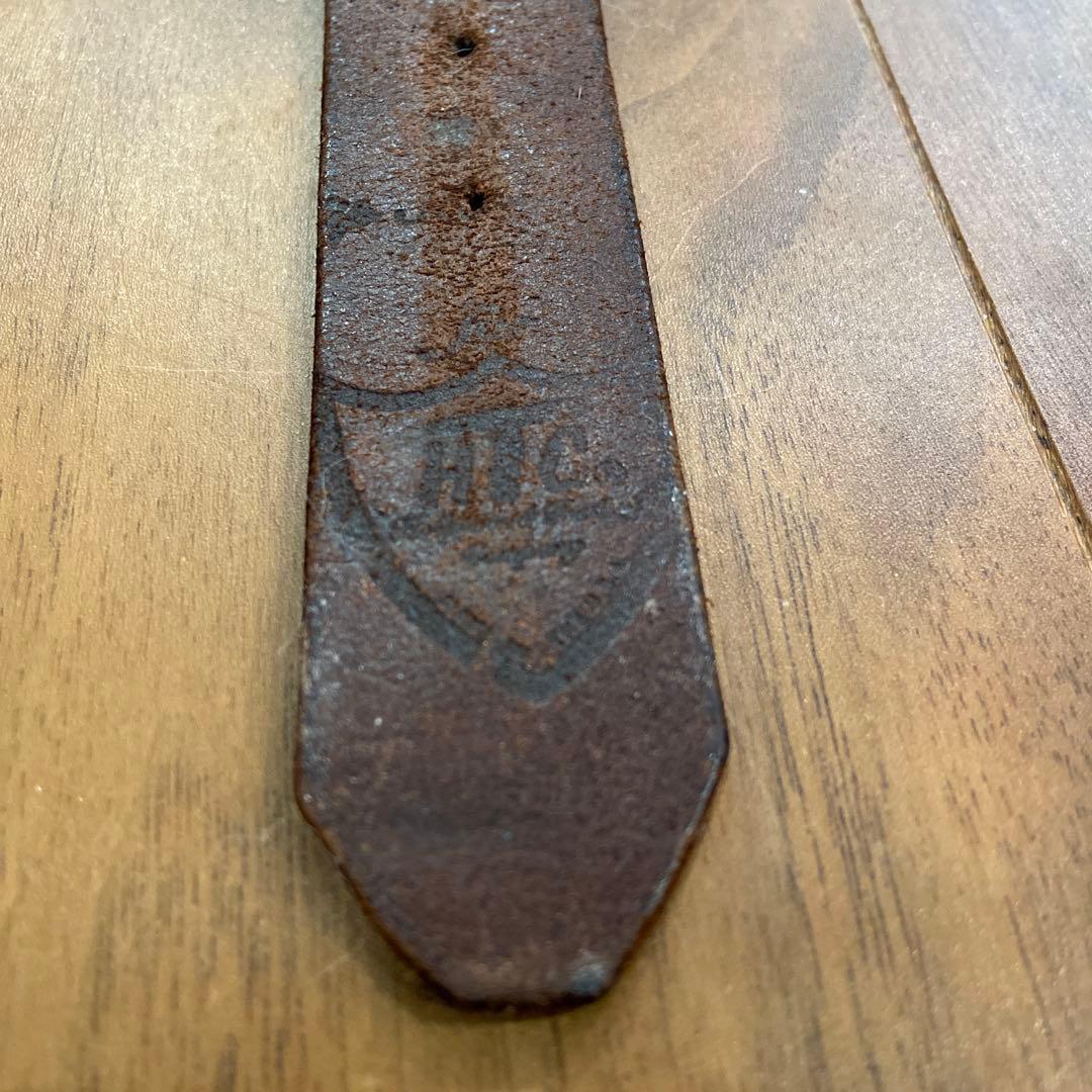 HIDE AND SEEK別注 HTC ナローベルト オレンジ&クリアストーン