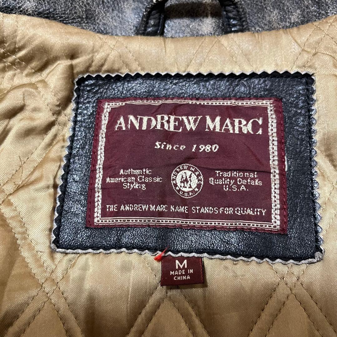 レザージャケット 黒 90s ビンテージ USA 古着 フェード 革ジャン