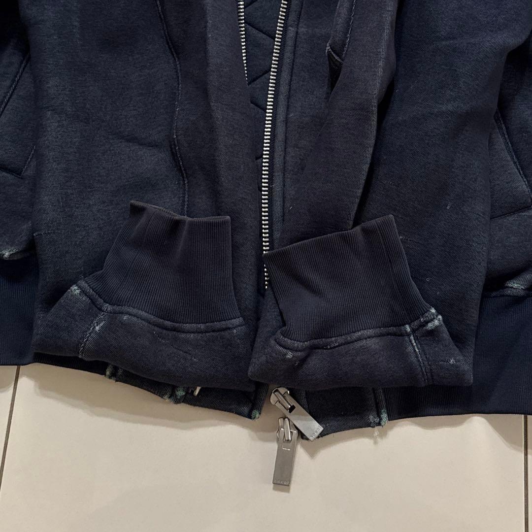 Sacai サカイ スウェットパーカ MA-1 ミリタリー サイズ1