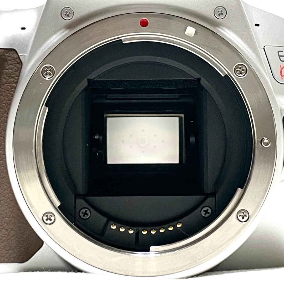 瞳AF✨ Canon EOSKiss X10 シルバー 標準レンズセット 軽量