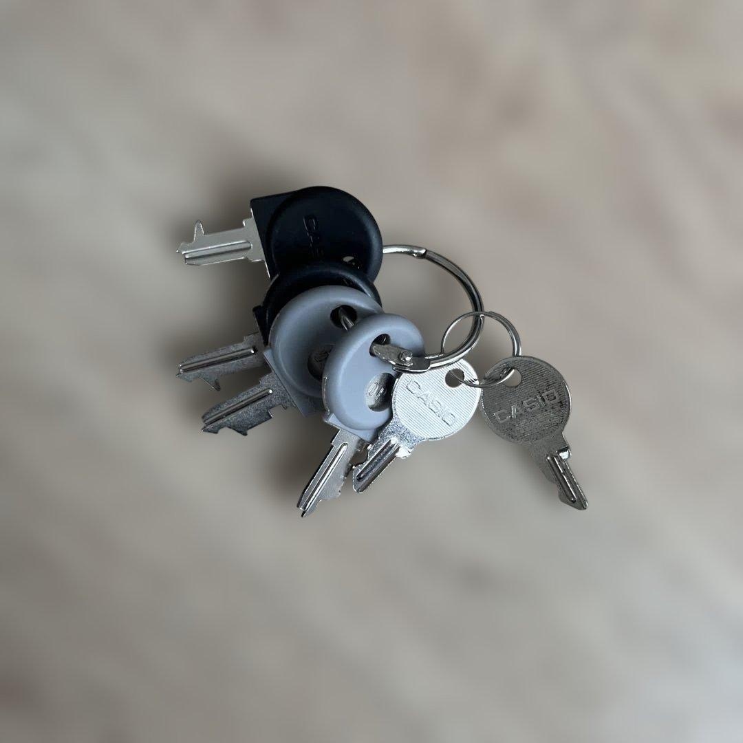 カシオ電子レジスター TE-300説明書鍵付き 黒