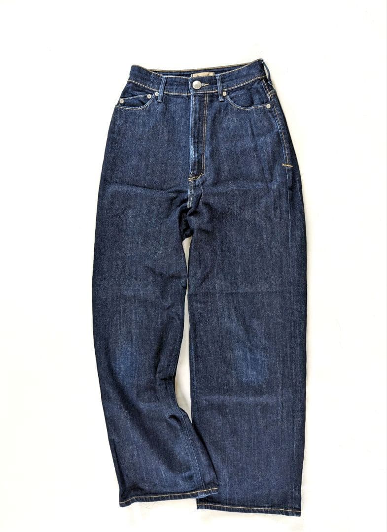 ヤヌーク　ジョーン　25　ワイドデニムパンツ