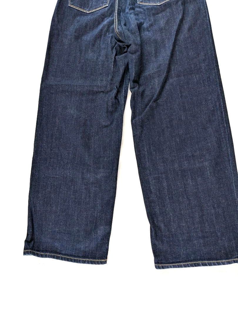 ヤヌーク　ジョーン　25　ワイドデニムパンツ