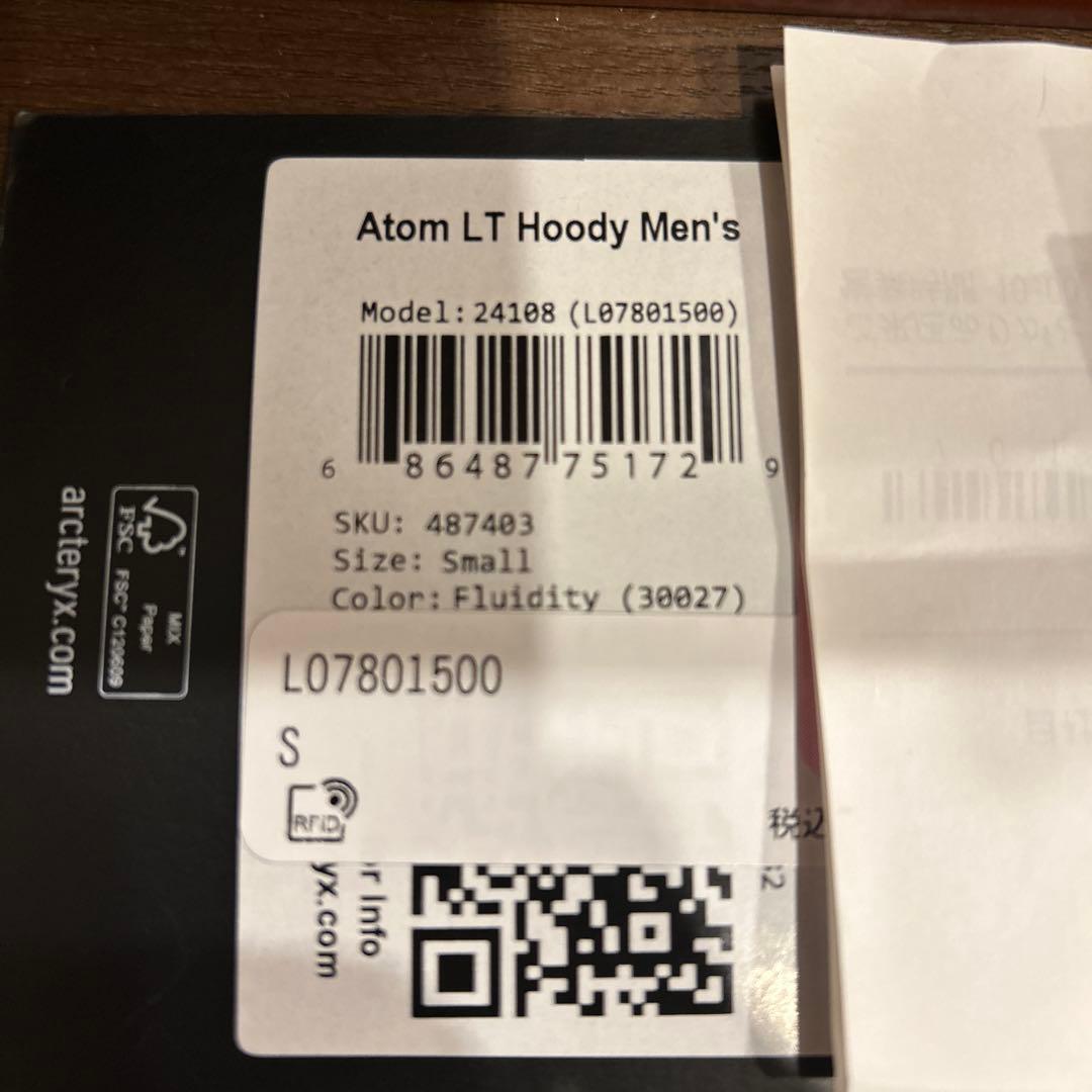 ⭐︎こみやん⭐︎ARC'TERYX アークテリクス アトムLT Hoody