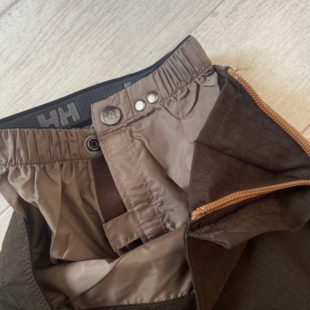 美品☆Helly Hansen ヘリーハンセンスノーボードウェアセット ブラウン