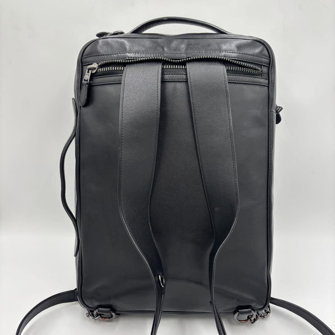 コーチ 3way レザー ビジネスバッグ ブリーフケース リュック C6877