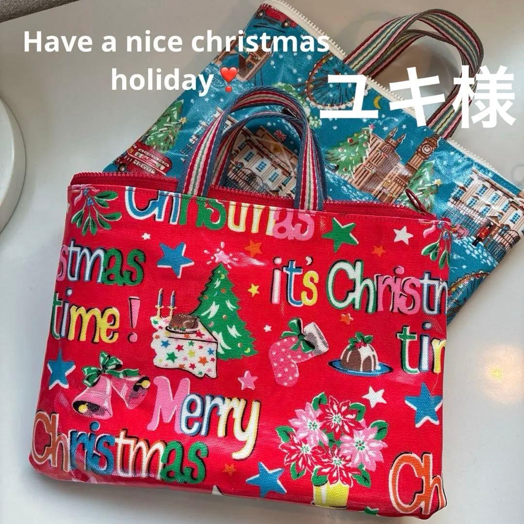 ユキ様　キャスキッドソン　ハンドメイドオーダーポーチandバッグ