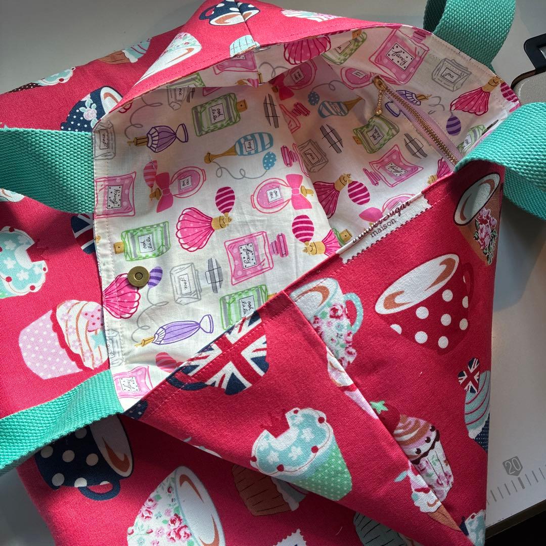 ユキ様　キャスキッドソン　ハンドメイドオーダーポーチandバッグ