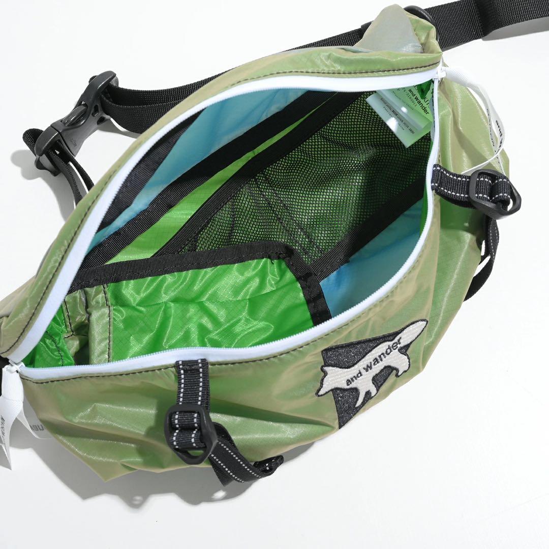 MAISON KITSUNE × and wander ウエストバッグ