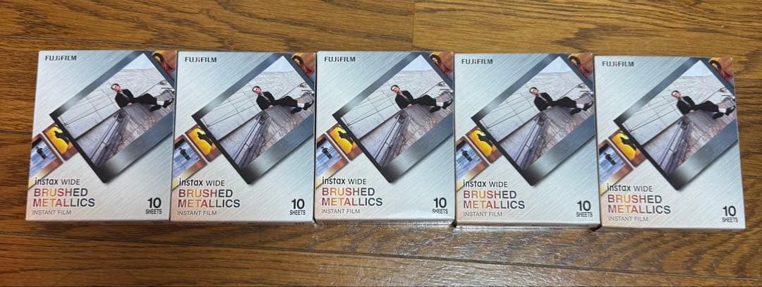 チェキ WIDE　BRUSHED LLICS 5個