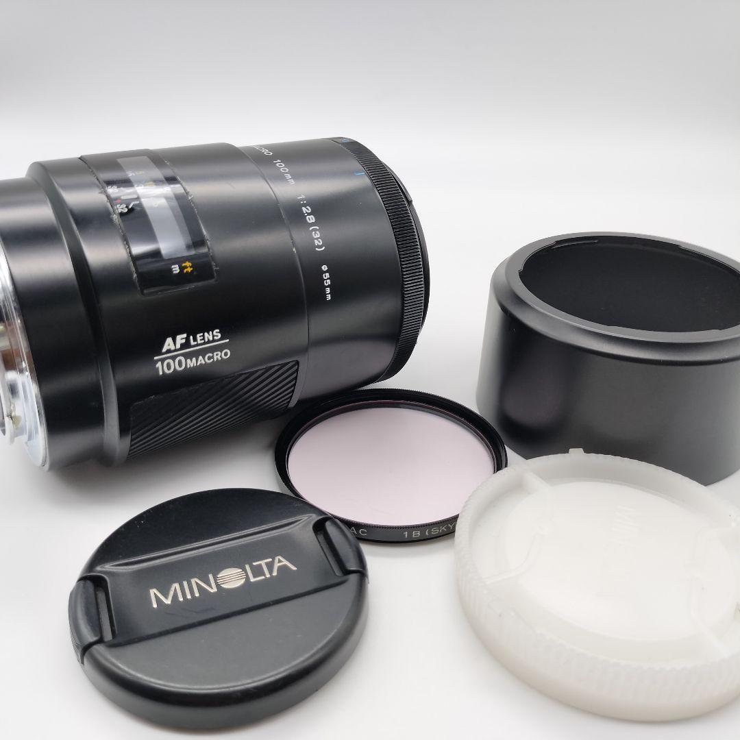 ミノルタ AF MACRO 100mm F2.8　オールドレンズ