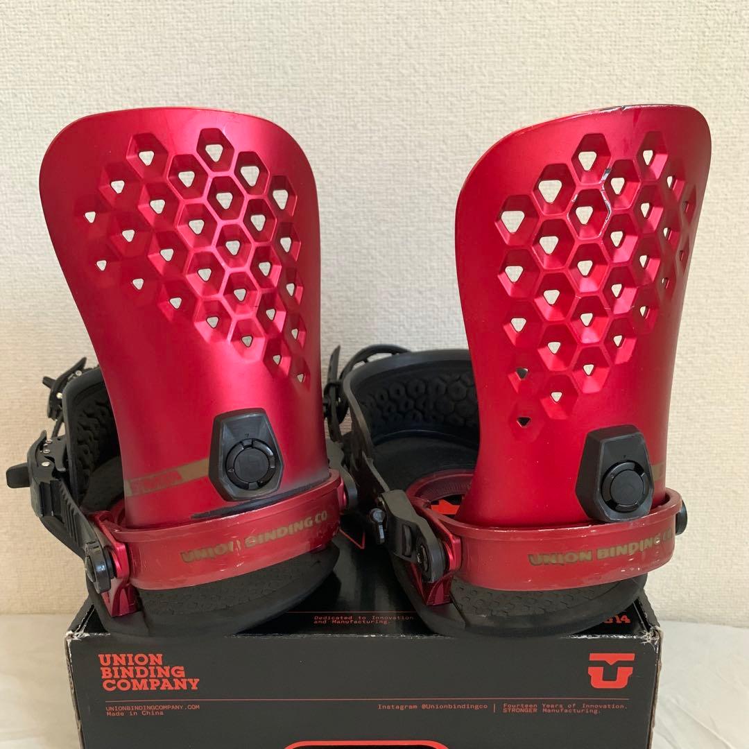 UNION STRATA スノーボードビンディング レッド　2018-2019