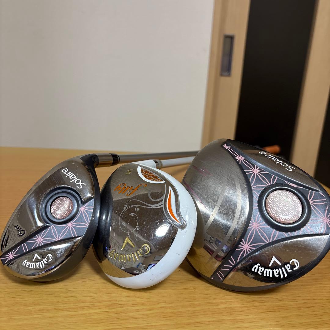 Callaway Solaire レディース クラブセット キャディーバッグ