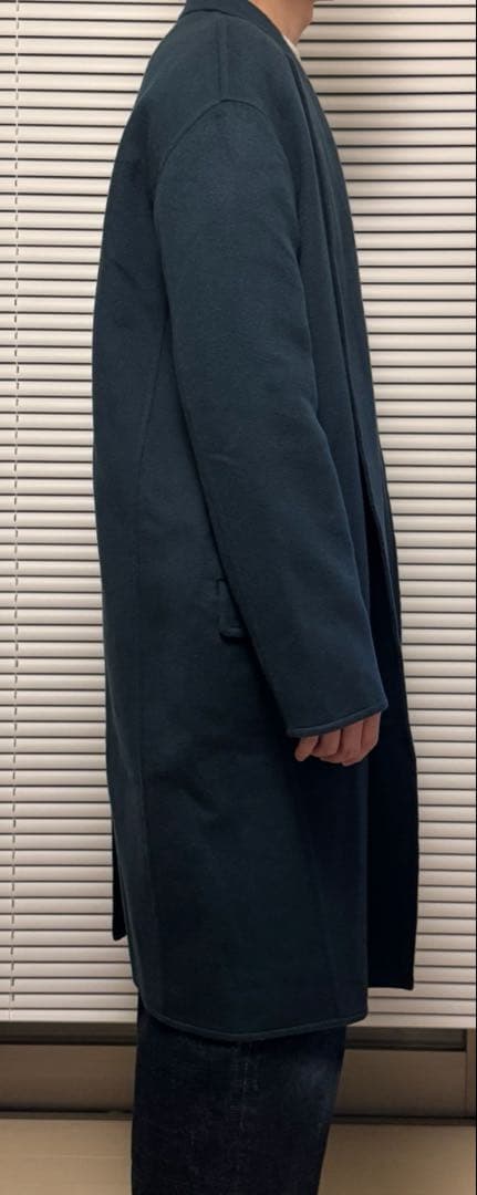 希少　入手困難　試着のみ　CELINE エッグクロンビーコート カシミヤ　40