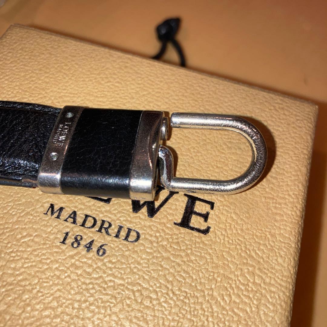 LOEWE ロエベ　キーリング　パッドロック　南京錠風