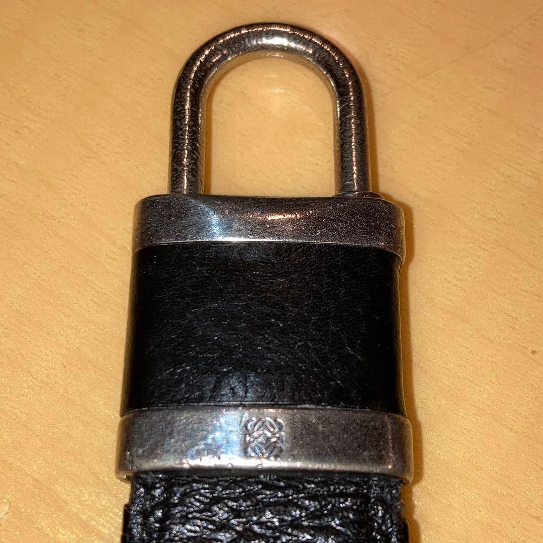 LOEWE ロエベ　キーリング　パッドロック　南京錠風