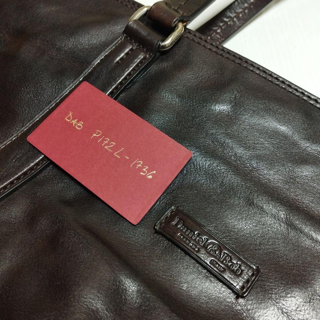 未使用 イタリア製 Daniel&Bob RODI トート LEVIN 牛革