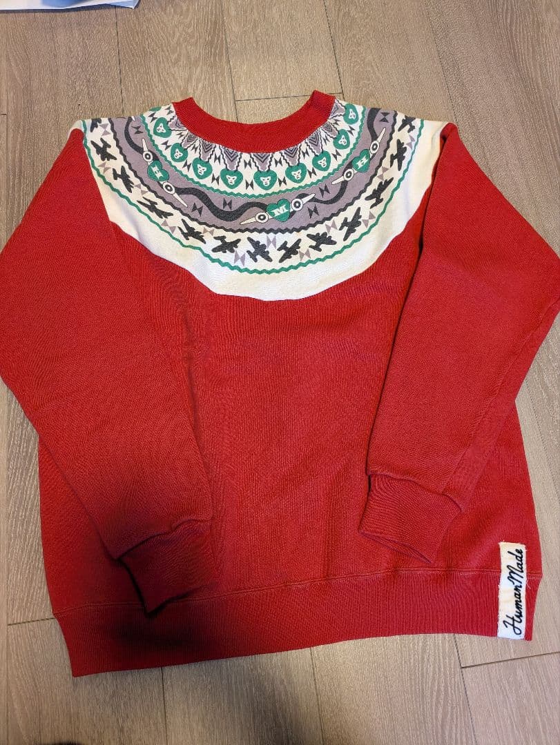 ヒューマンメイド　ノルディックトレーナー　S