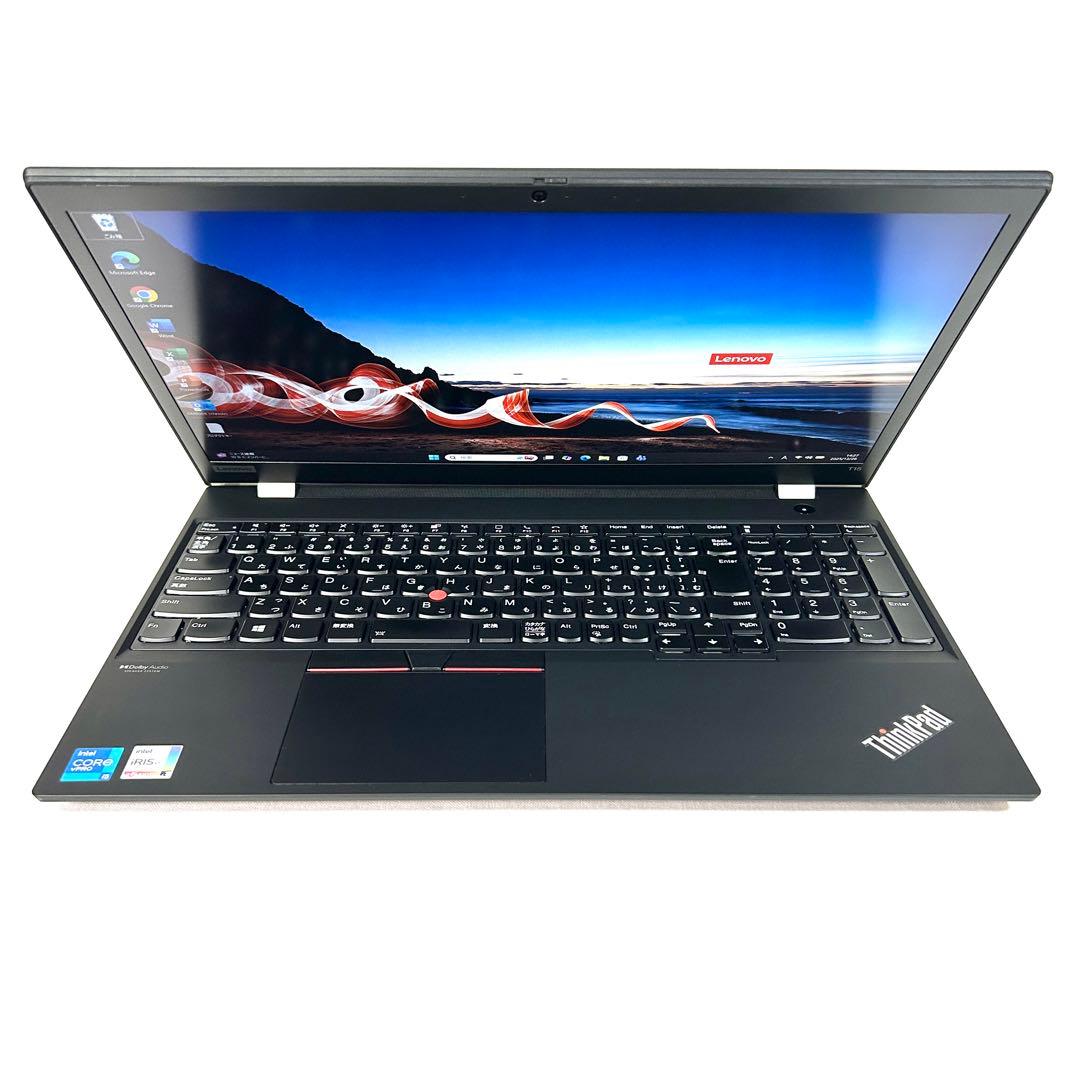 美品 Lenovo ThinkPad T15 Gen2 16GB バッテリー良好