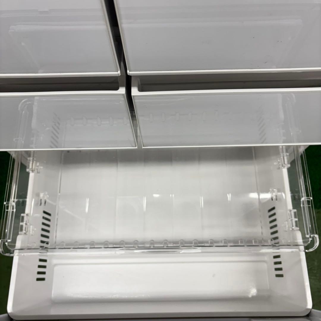 491 冷蔵庫　大型　6ドア　観音開き　極美品 400L強　ガラストップ　大人気