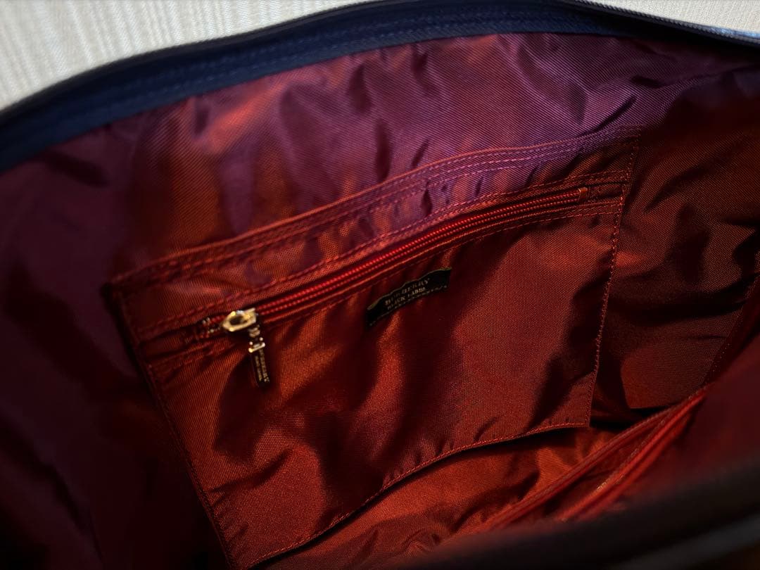 BURBRRY バーバリー ビジネスバッグ ブラックレーベル 良品-