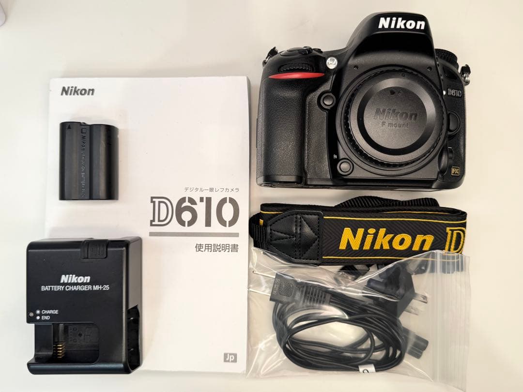 Nikon D610 フルサイズデジタル一眼レフ 本体　訳あり美品