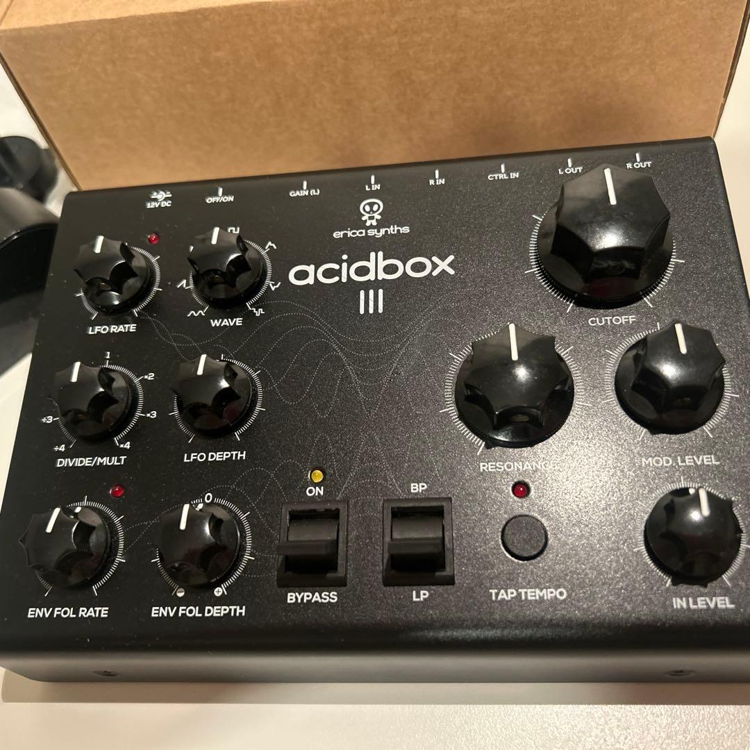 【完動品】Erica Synths Acidbox III アナログフィルター