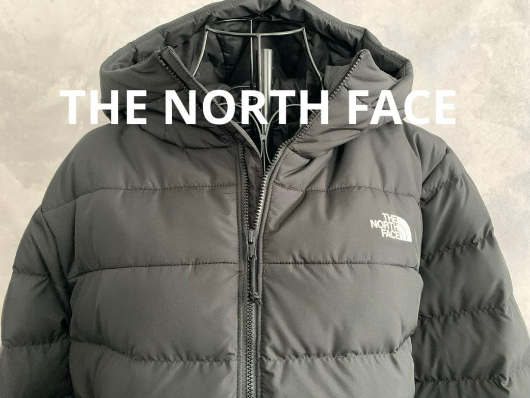 ノースフェイス THE NORTH FACEダウン アコンカグアフーディ 黒