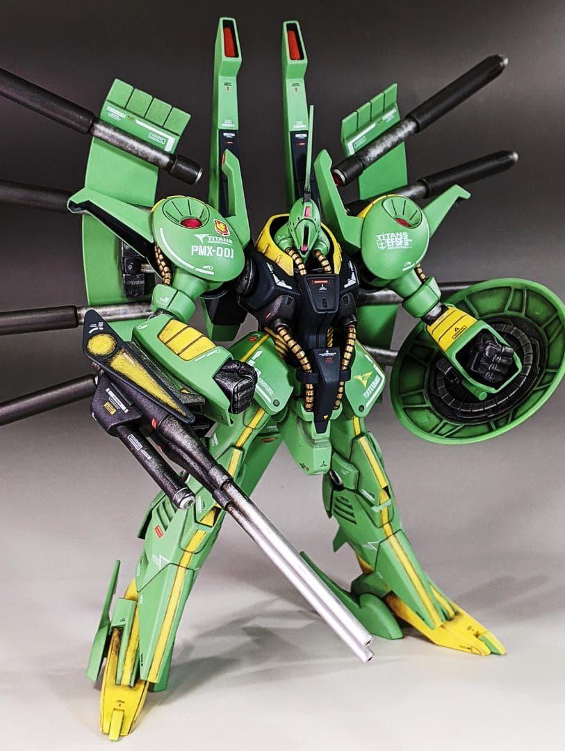 tukinagi1000　HG パラスアテネ（Zガンダム）組立塗装済