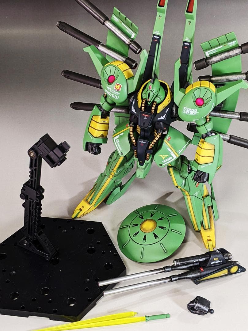 tukinagi1000　HG パラスアテネ（Zガンダム）組立塗装済