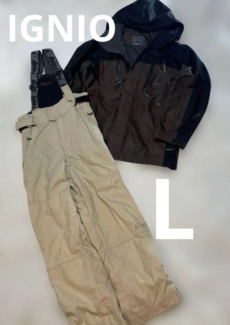 IGNIO&NORDICA メンズLスノーボードウェア 使用少